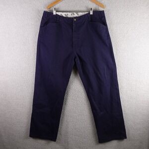 Ben Davis Original Ben's Work Pants Navy Blue Style 698 Mens 38x31 Workwear